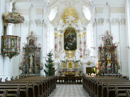 Klosterkirche Sießen / Andreas Praefcke - Wikimedia Commons Klosterkirche Sießen